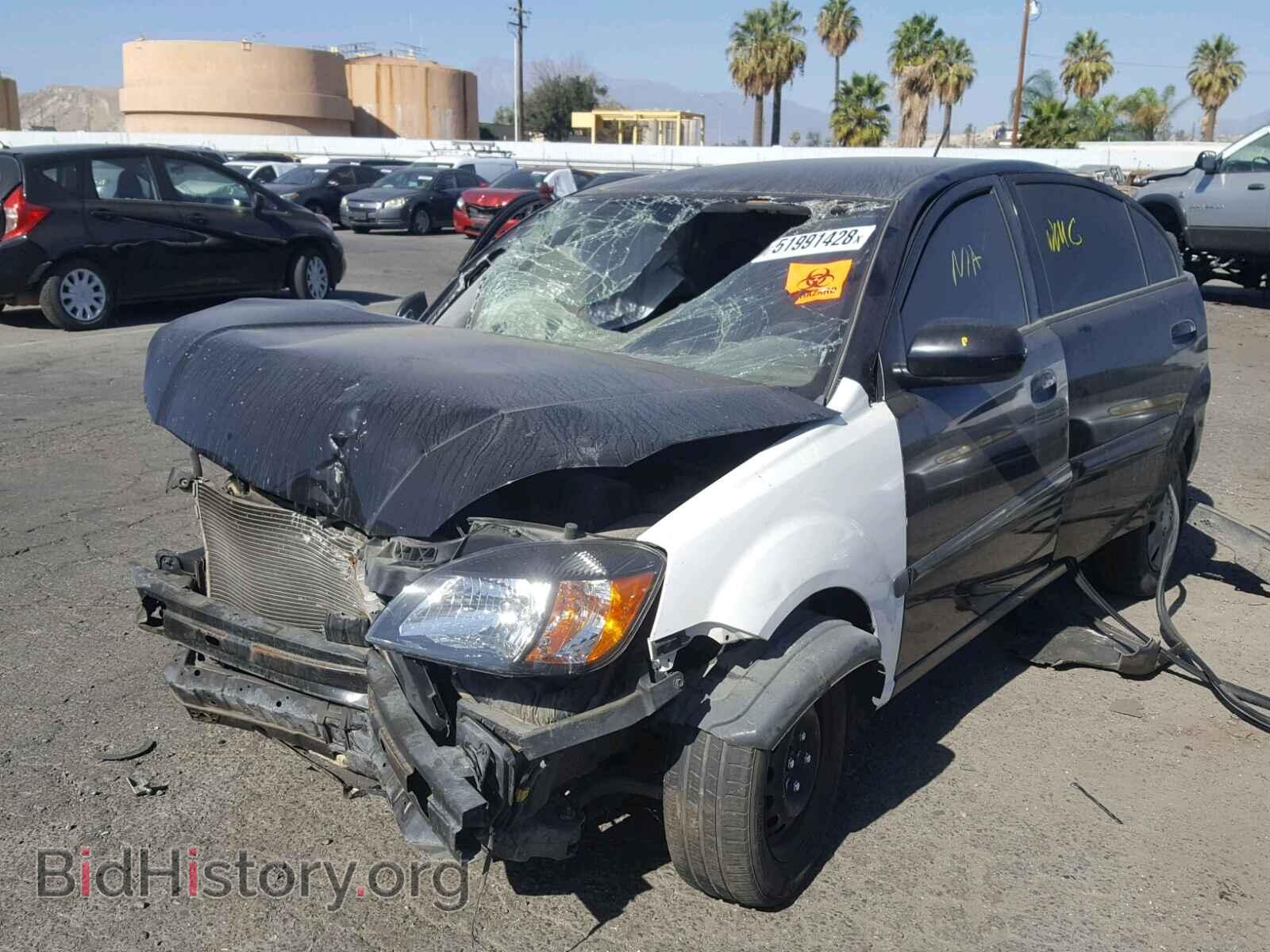 2011 KIA RIO BASE - VIN: KNADH4A34B6858790 - Фото 2