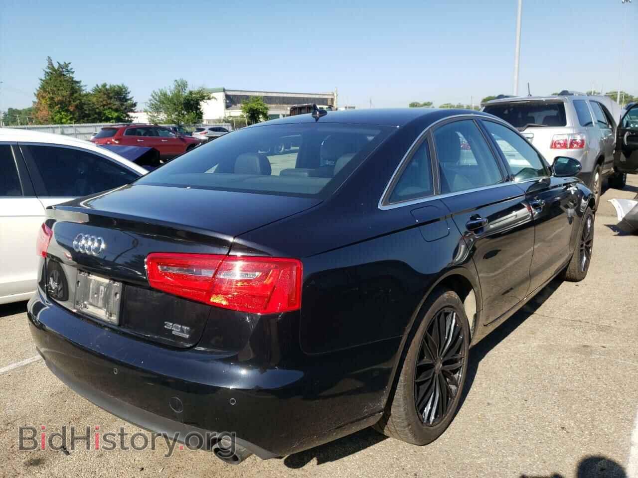 2013 AUDI A6 - VIN: WAUGGAFC3DN112086 - Фото 4