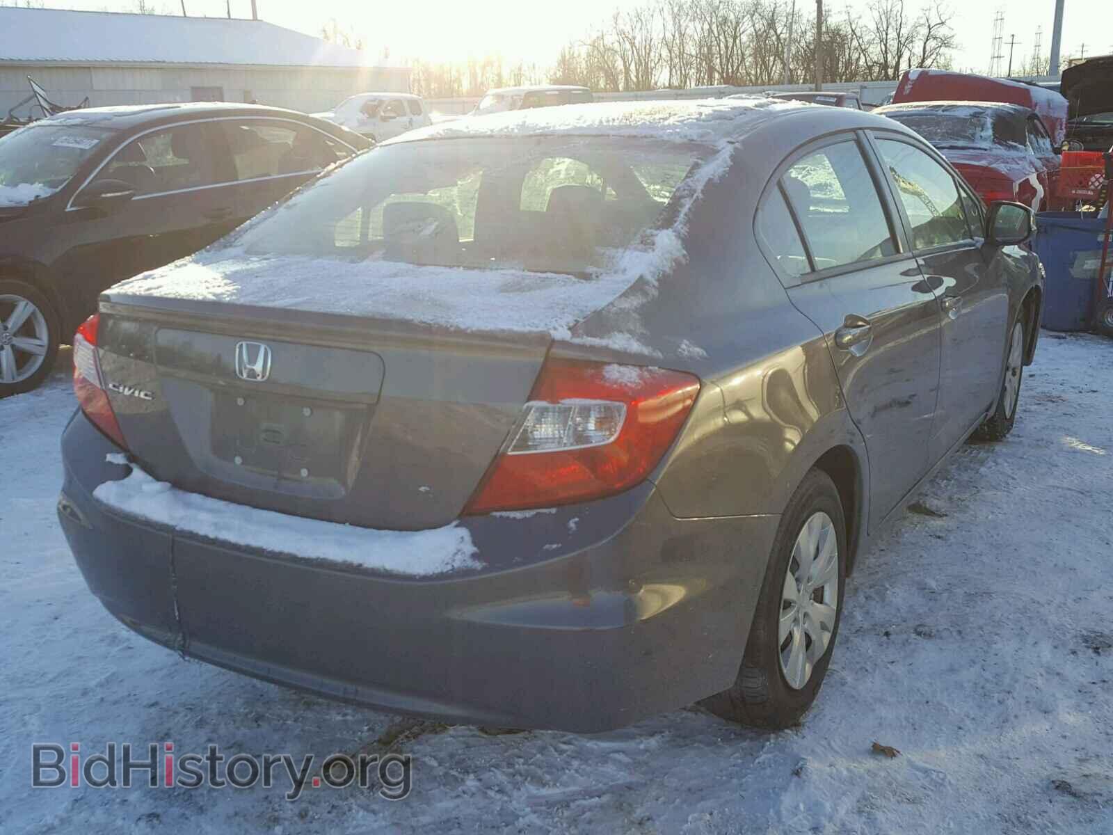 2012 HONDA CIVIC - VIN: 19XFB2F59CE025378 - Фото 4