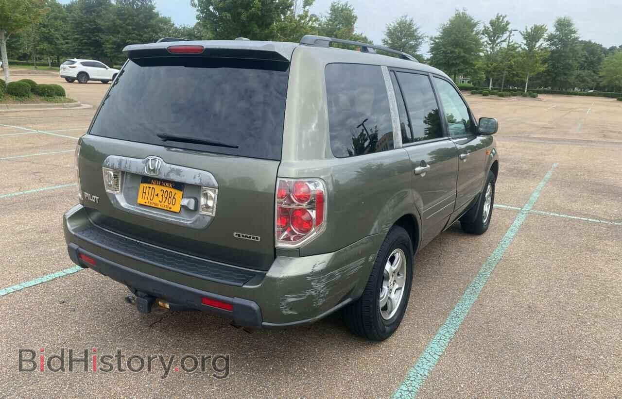 2007 HONDA PILOT - VIN: 2HKYF18757H507269 - Фото 4