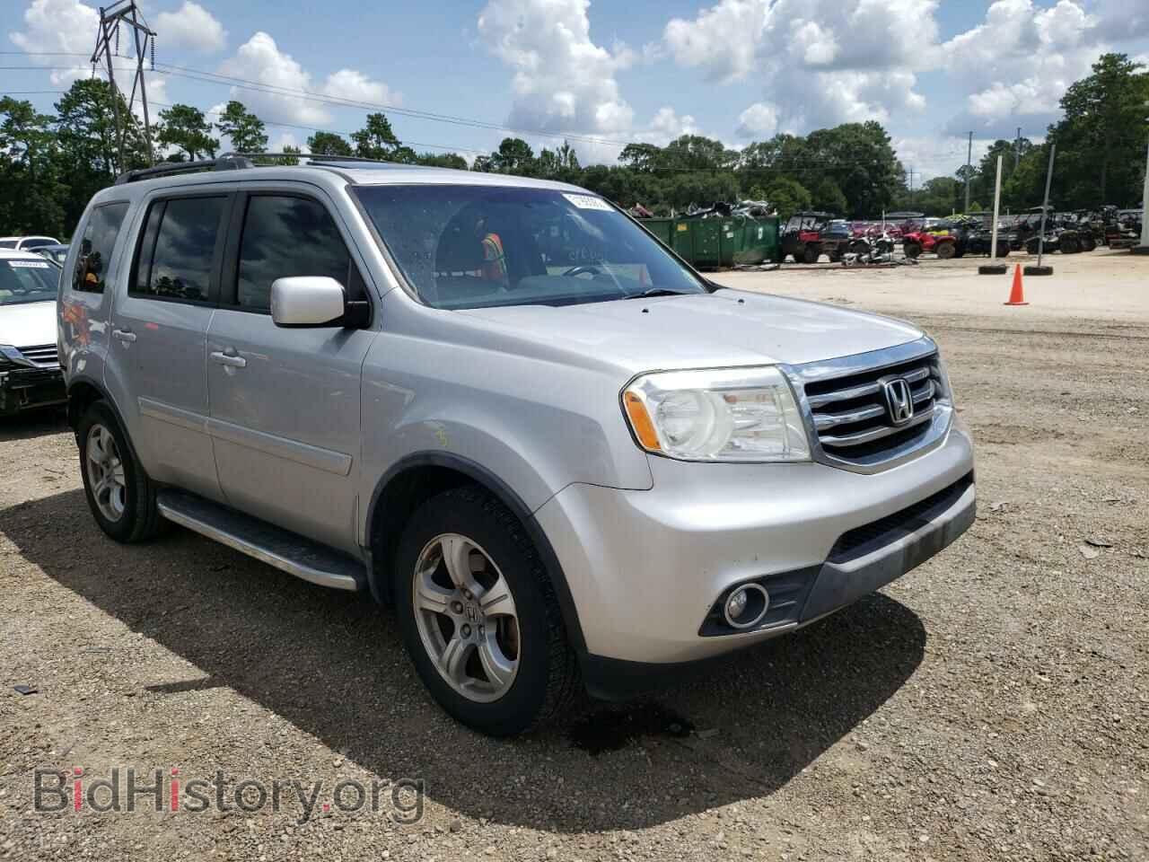Photo 5FNYF3H55CB022276 - HONDA PILOT 2012