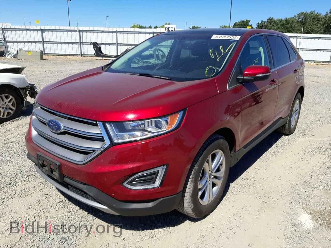 2015 FORD EDGE - VIN: 2FMTK4J92FBC35224 - Фото 2