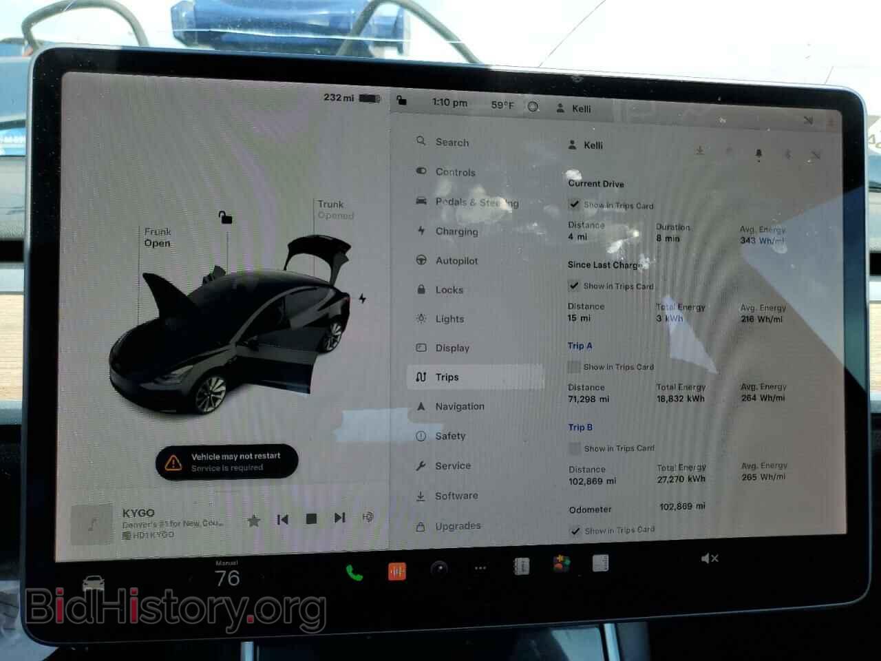 2018 TESLA MODEL 3 - VIN: 5YJ3E1EA1JF108832 - Фото 9