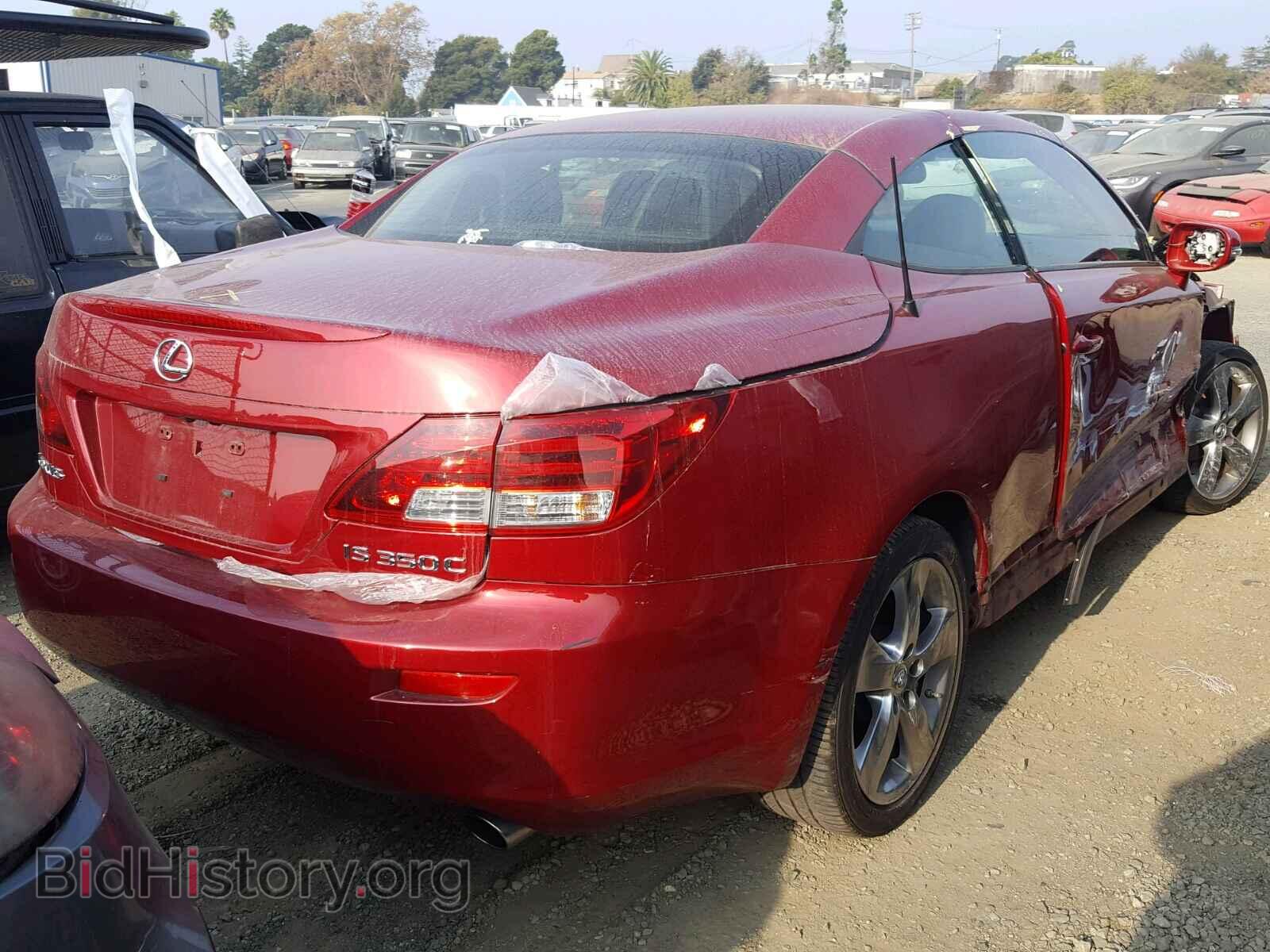 2010 LEXUS IS - VIN: JTHFE2C29A2504233 - Фото 4