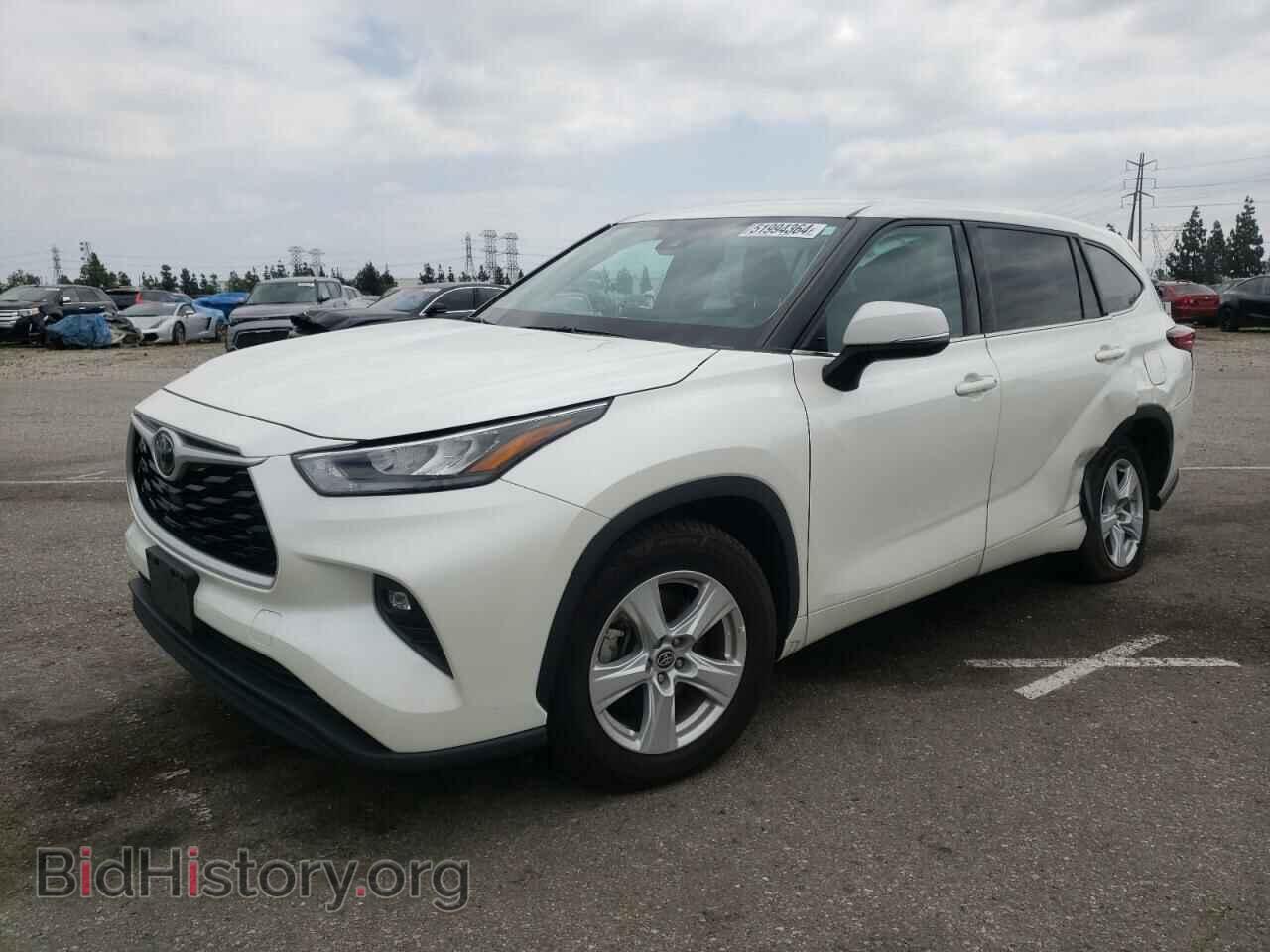 Фотография 5TDZZRAH7LS019054 - TOYOTA HIGHLANDER 2020