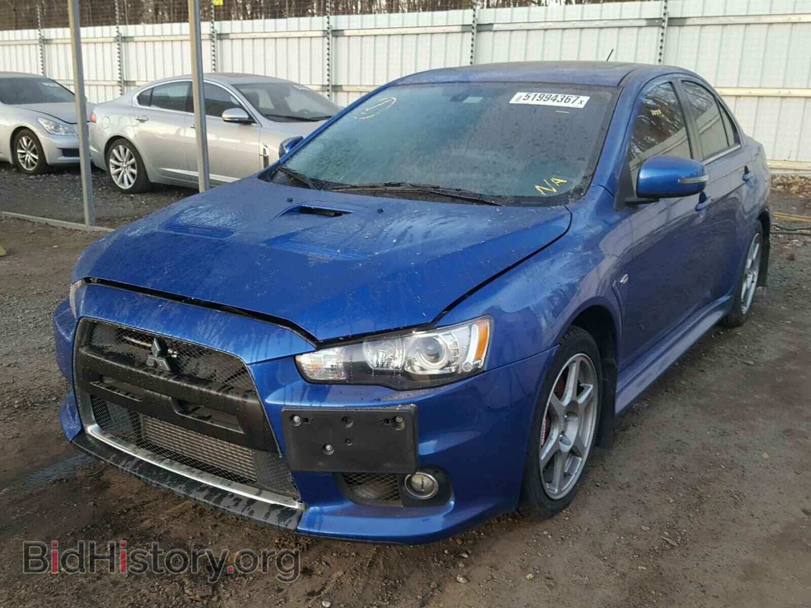 2015 MITSUBISHI EVO - VIN: JA32W5FV9FU012932 - Фото 2