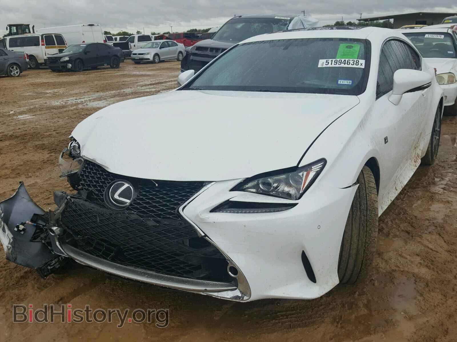 2016 LEXUS RC - VIN: JTHHA5BC2G5001408 - Фото 2
