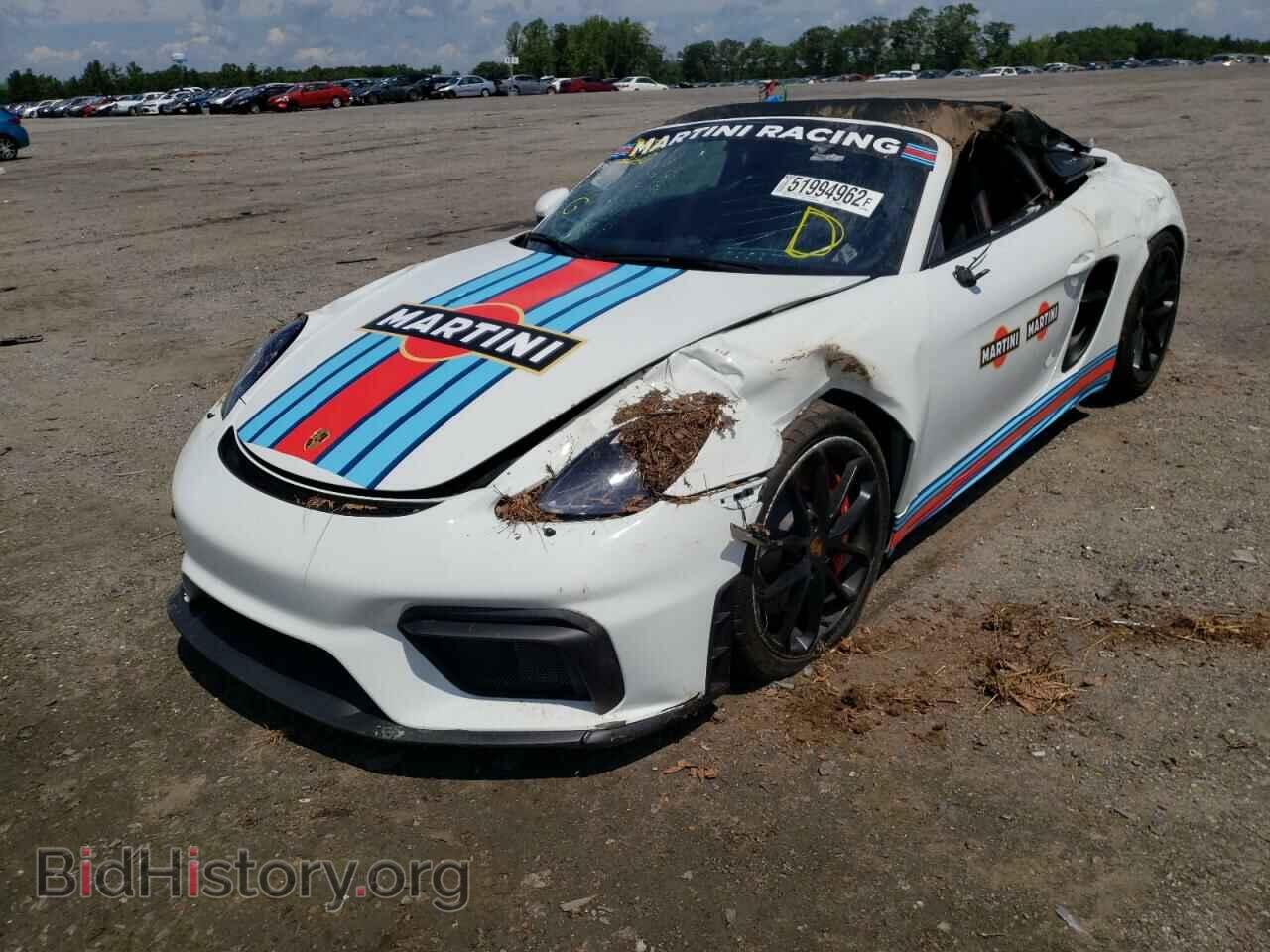 2020 PORSCHE BOXSTER - VIN: WP0CC2A81LS240171 - Фото 2