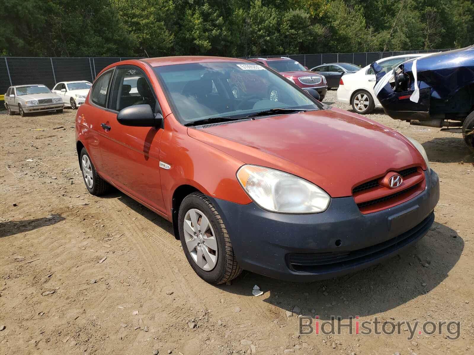 Photo KMHCM36C48U071366 - HYUNDAI ACCENT 2008