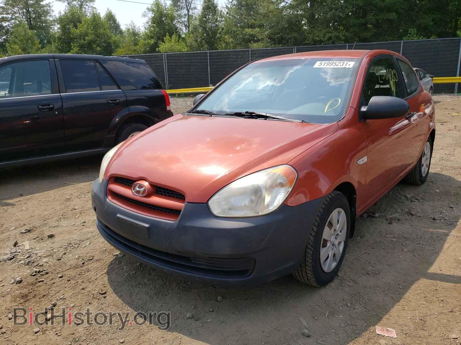 2008 HYUNDAI ACCENT - VIN: KMHCM36C48U071366 - Фото 2