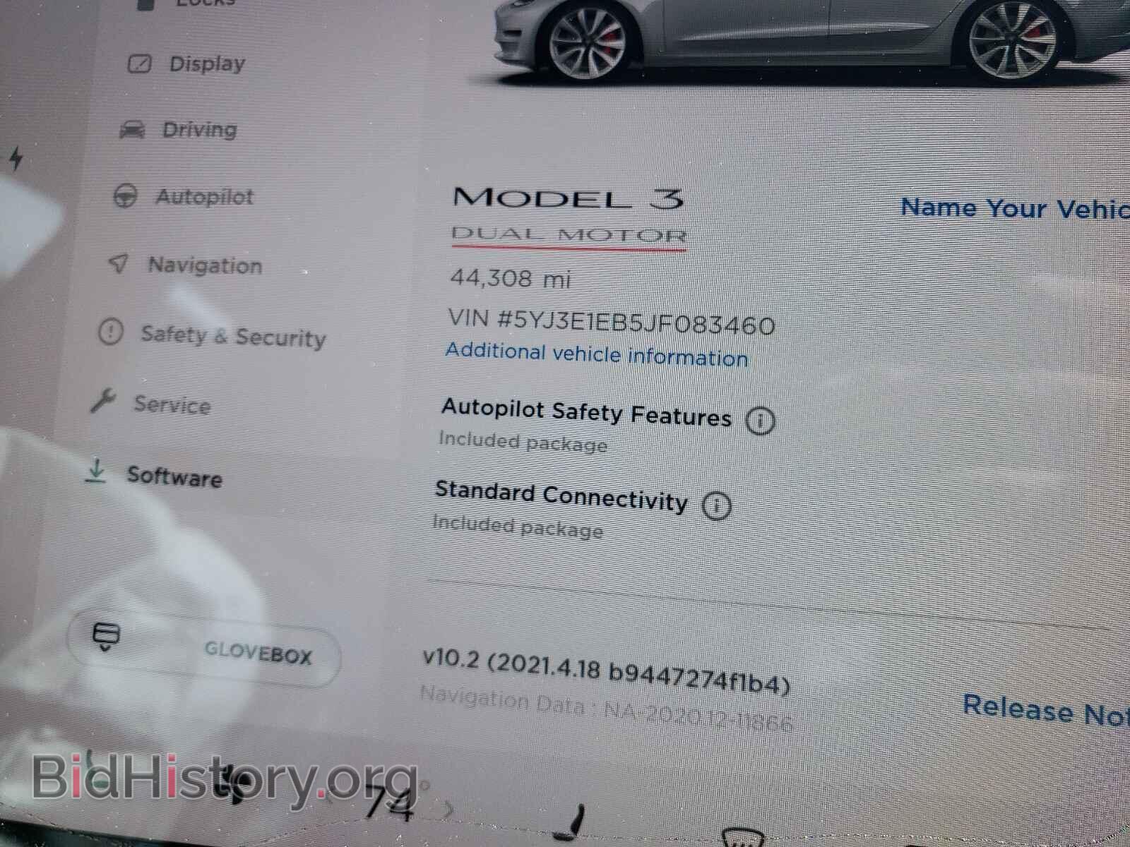 2018 TESLA MODEL 3 - VIN: 5YJ3E1EB5JF083460 - Фото 8