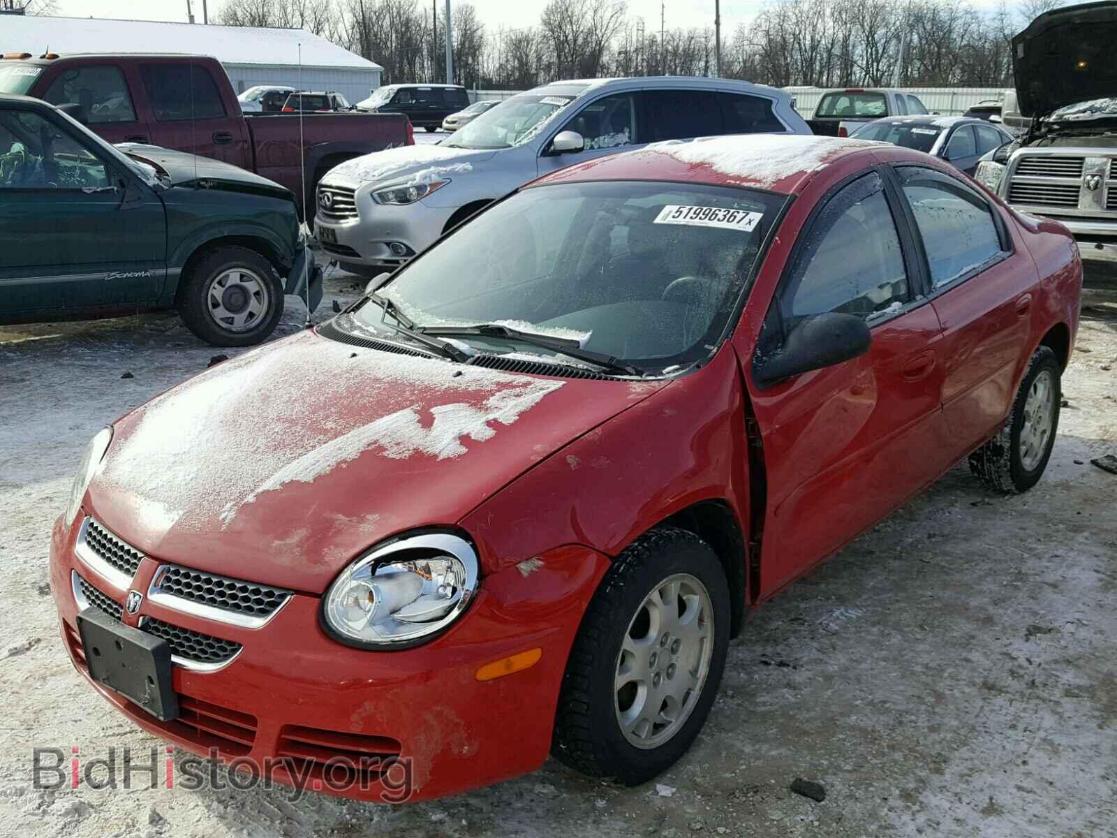 2005 DODGE NEON - VIN: 1B3ES56C85D185284 - Фото 2