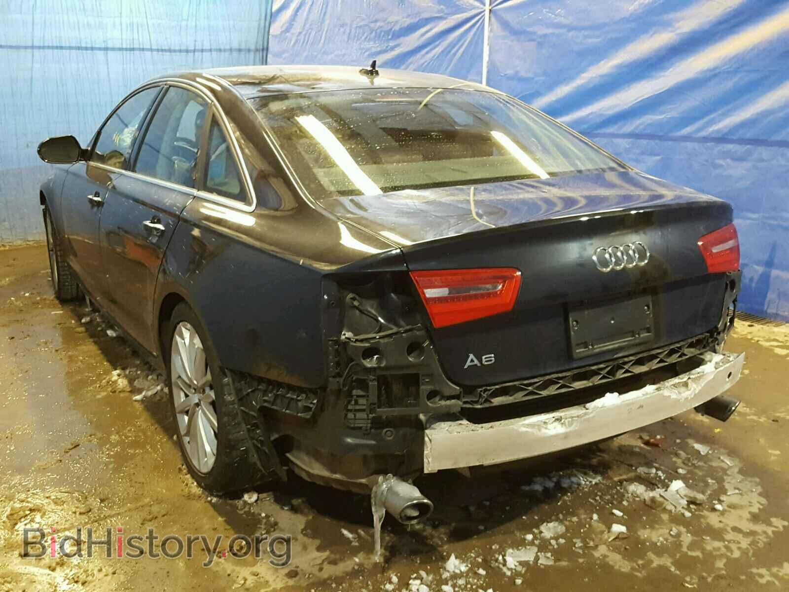 2013 AUDI A6 - VIN: WAUGFAFC4DN064911 - Фото 3