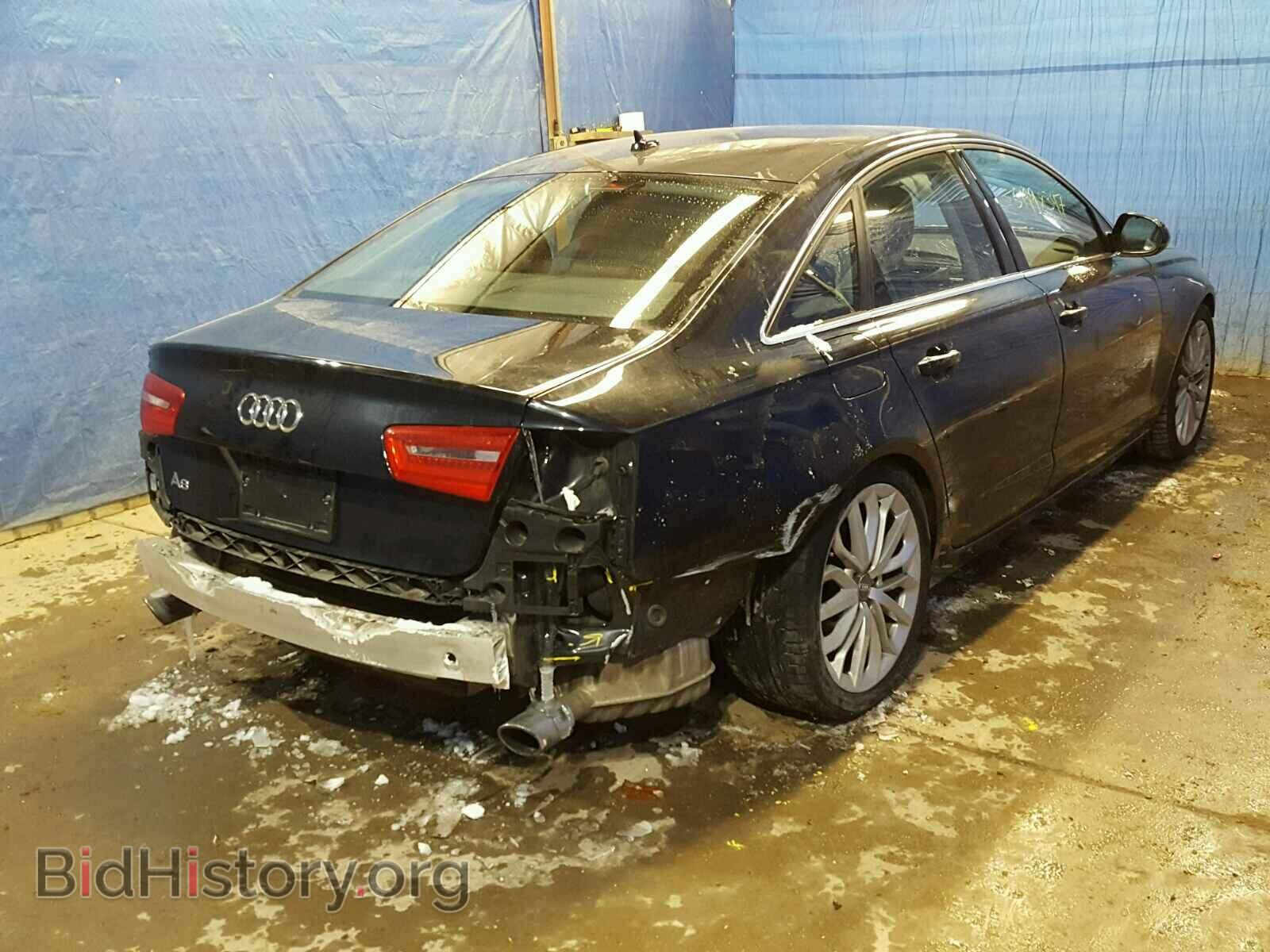 2013 AUDI A6 - VIN: WAUGFAFC4DN064911 - Фото 4