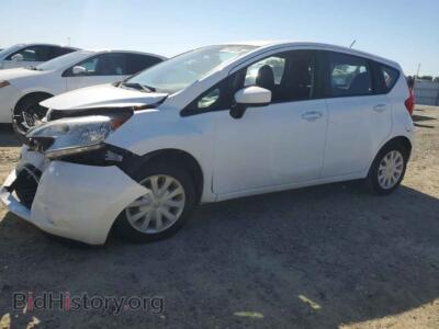 2016 Nissan VERSA SV, white — VIN 3N1CE2CP4GL389695, Copart