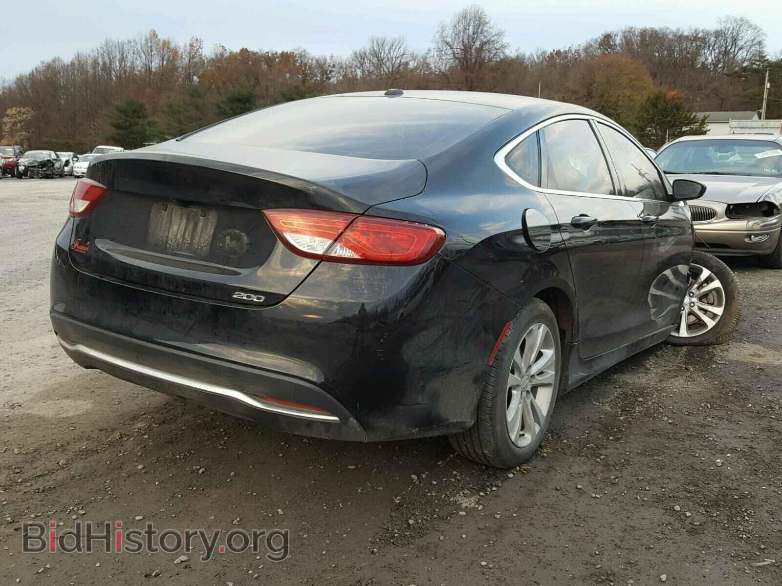 2015 CHRYSLER 200 - VIN: 1C3CCCAB2FN623853 - Фото 4
