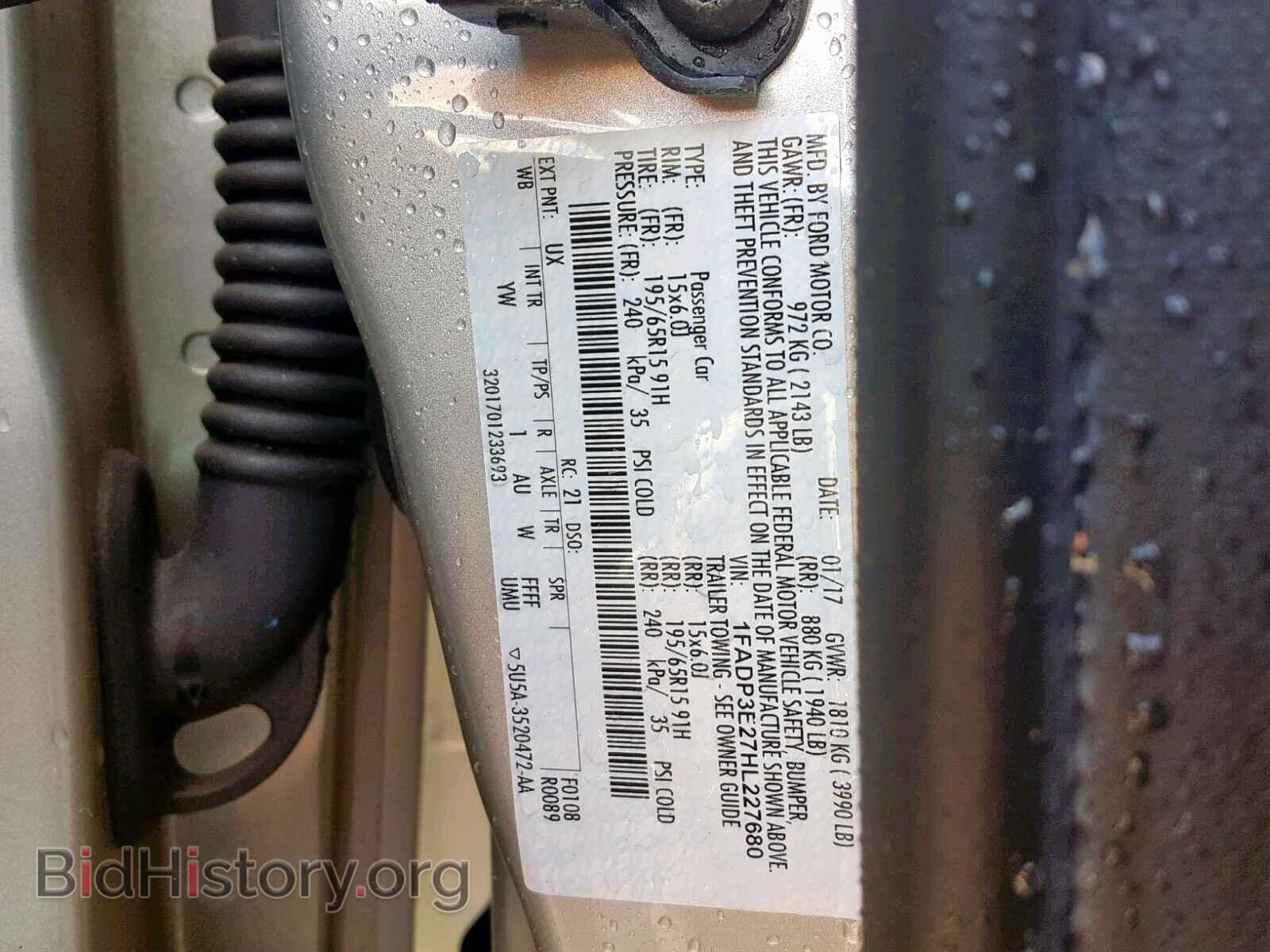 2017 FORD FOCUS - VIN: 1FADP3E27HL227680 - Photo 10