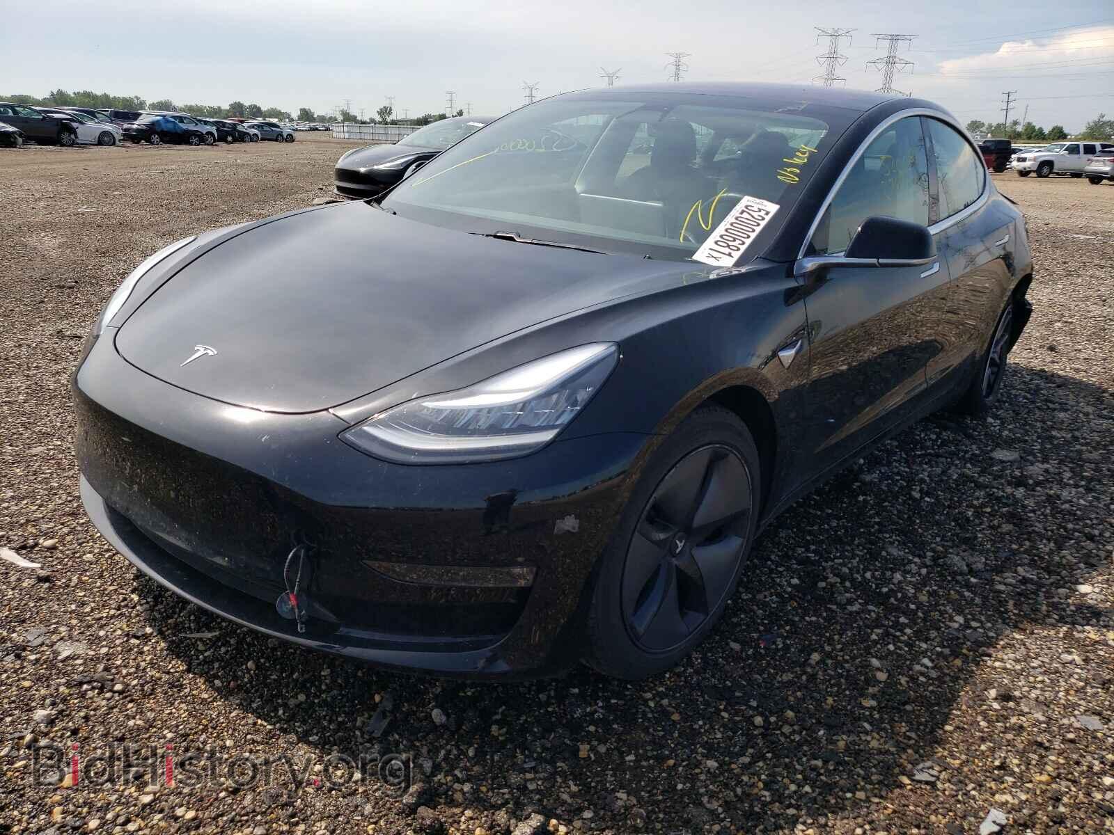 2019 TESLA MODEL 3 - VIN: 5YJ3E1EB2KF197028 - Фото 2