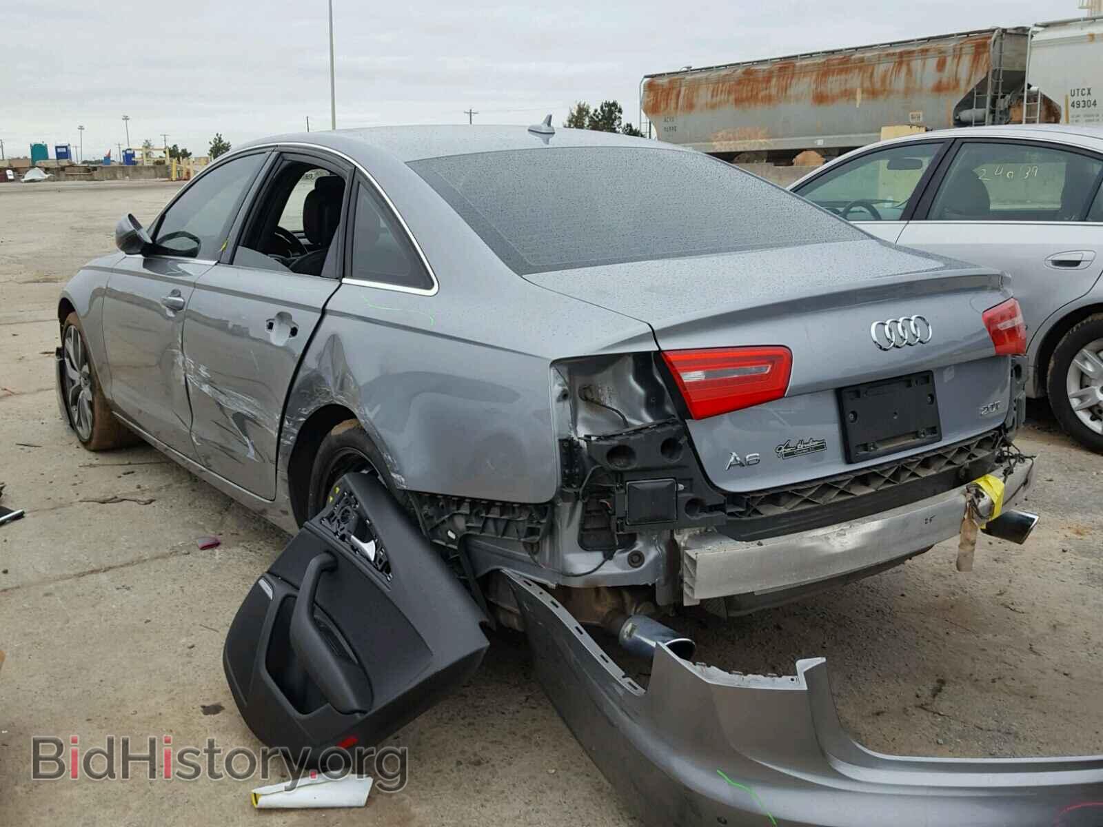 2013 AUDI A6 - VIN: WAUGFAFC8DN105511 - Фото 3