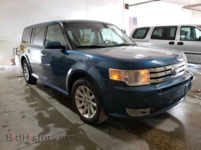 2011 Ford FLEX Flex SEL, teal — VIN 2FMGK5CC3BBD10734, Copart