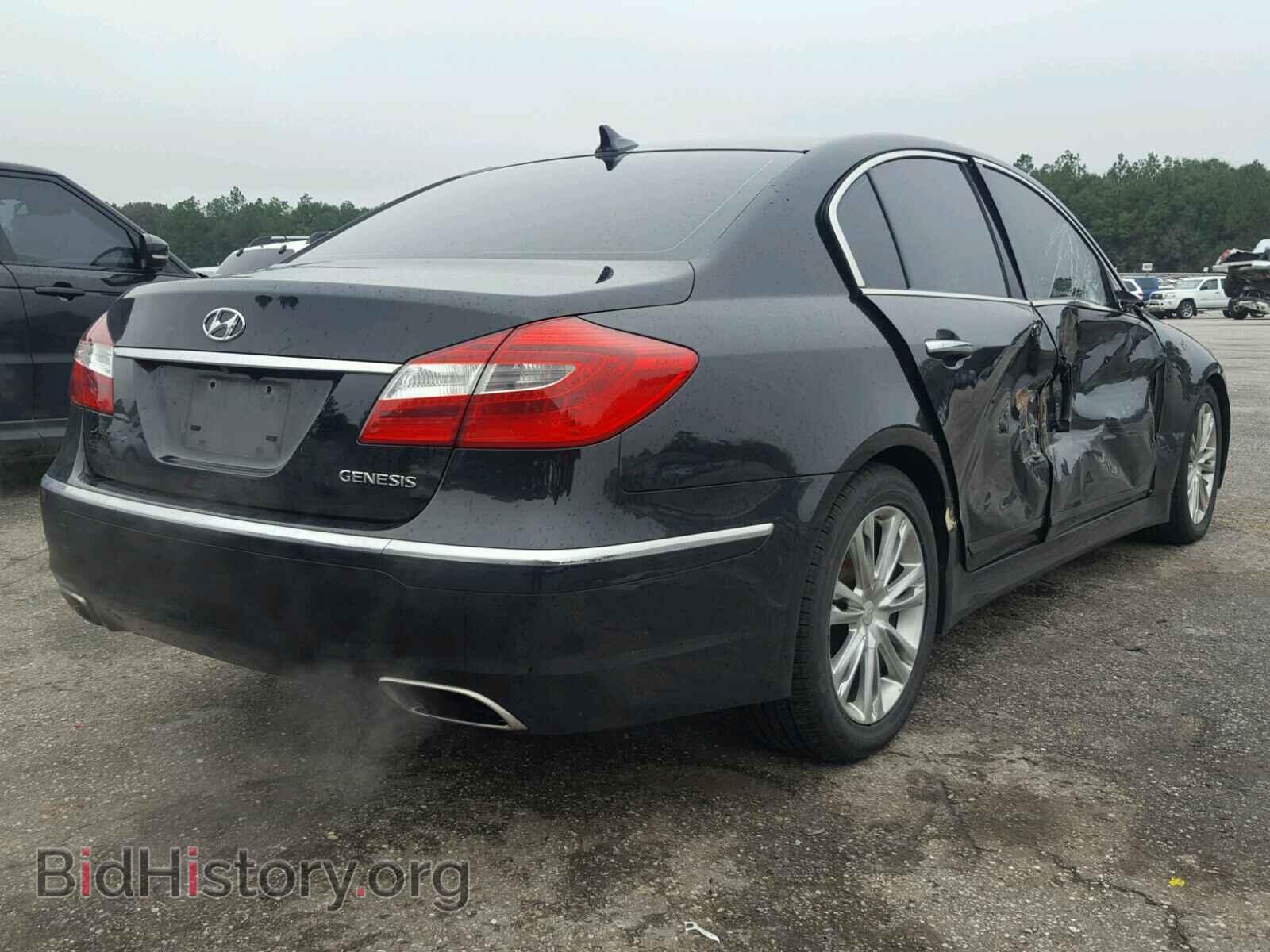 2012 HYUNDAI GENESIS - VIN: KMHGC4DD2CU154888 - Фото 4