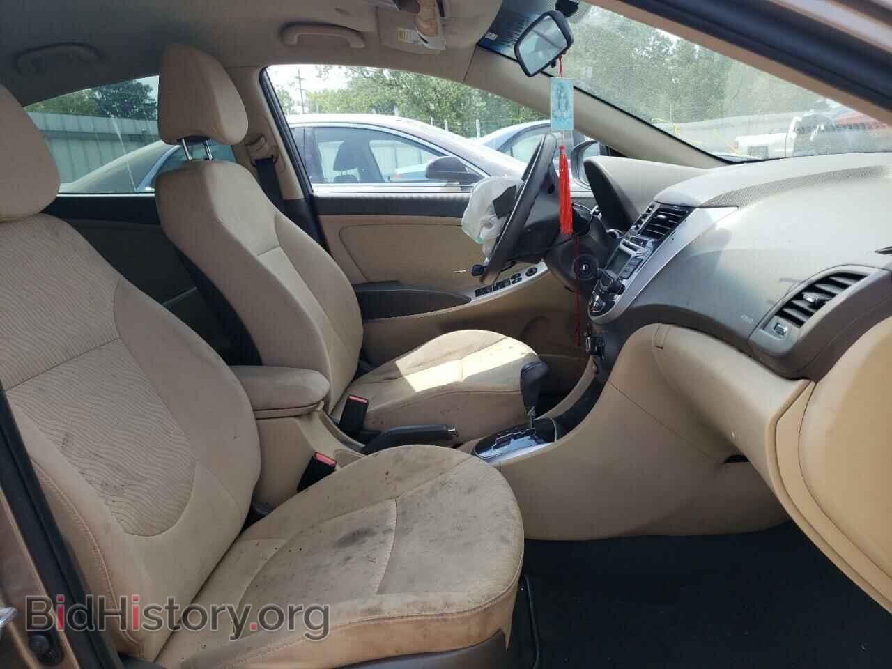 2013 HYUNDAI ACCENT - VIN: KMHCU4AEXDU461817 - Фото 5