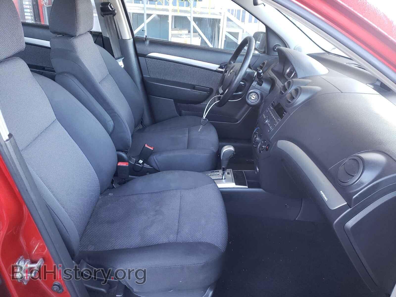 2011 CHEVROLET AVEO - VIN: KL1TD5DE0BB195049 - Фото 5