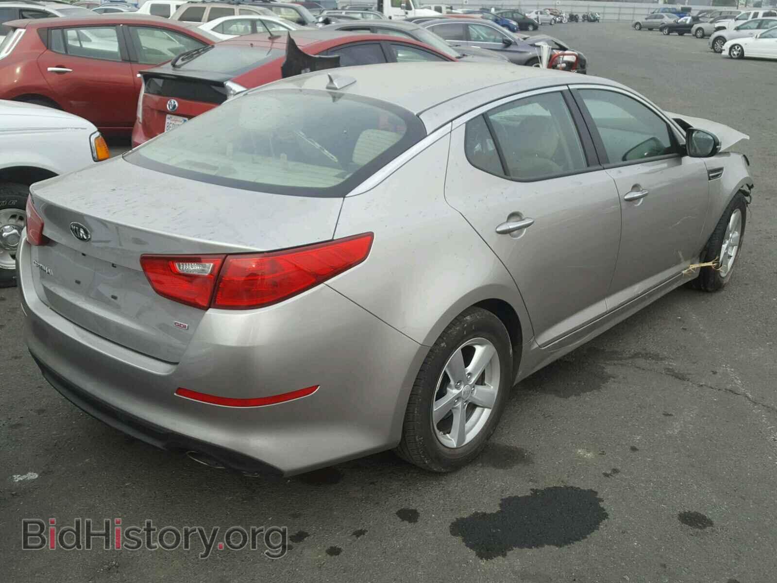 2015 KIA OPTIMA - VIN: KNAGM4A72F5587607 - Photo 4
