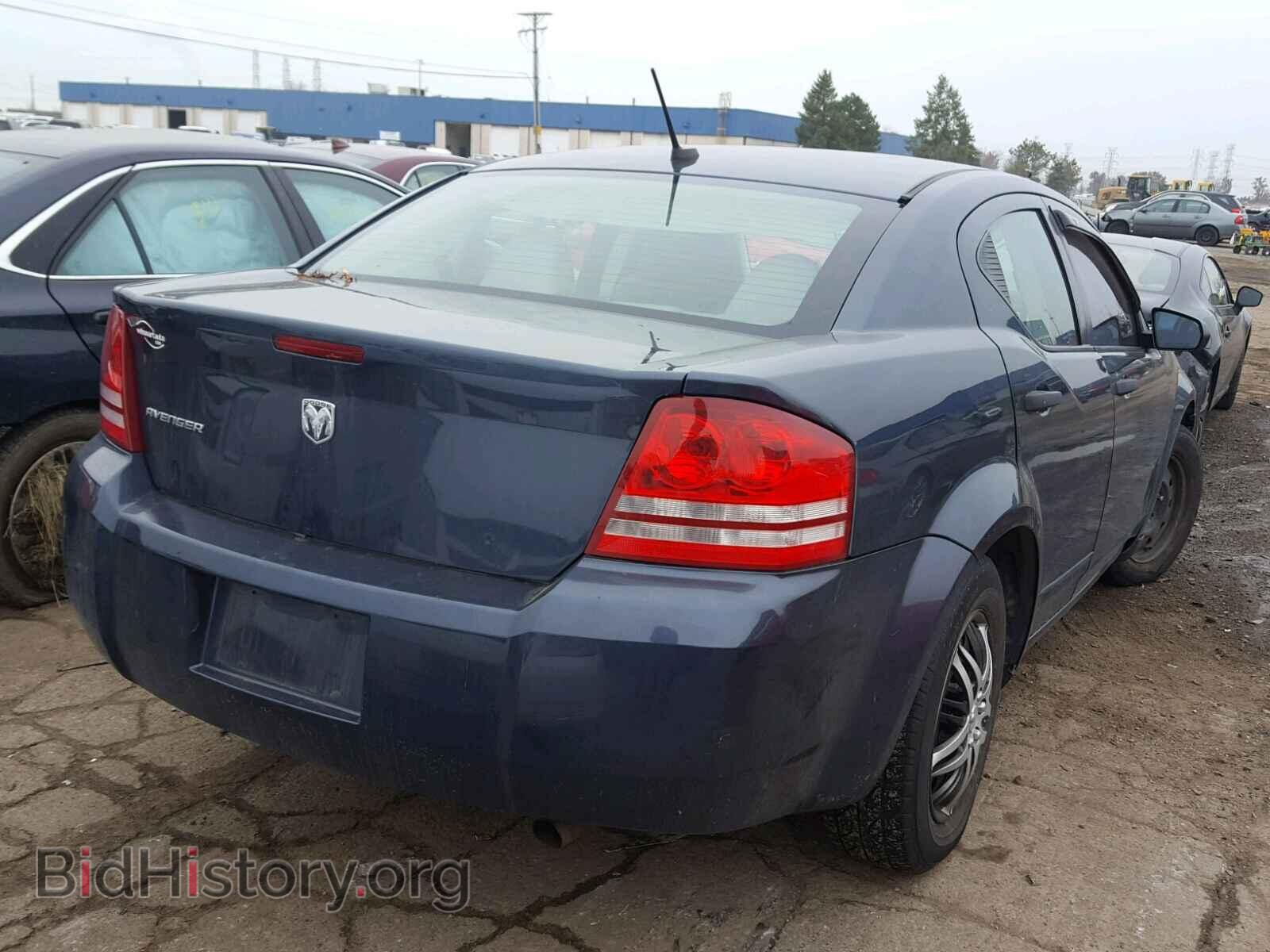 2008 DODGE AVENGER - VIN: 1B3LC46J98N189727 - Фото 4