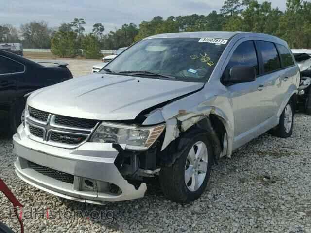 2013 DODGE JOURNEY - VIN: 3C4PDCAB6DT555631 - Фото 2