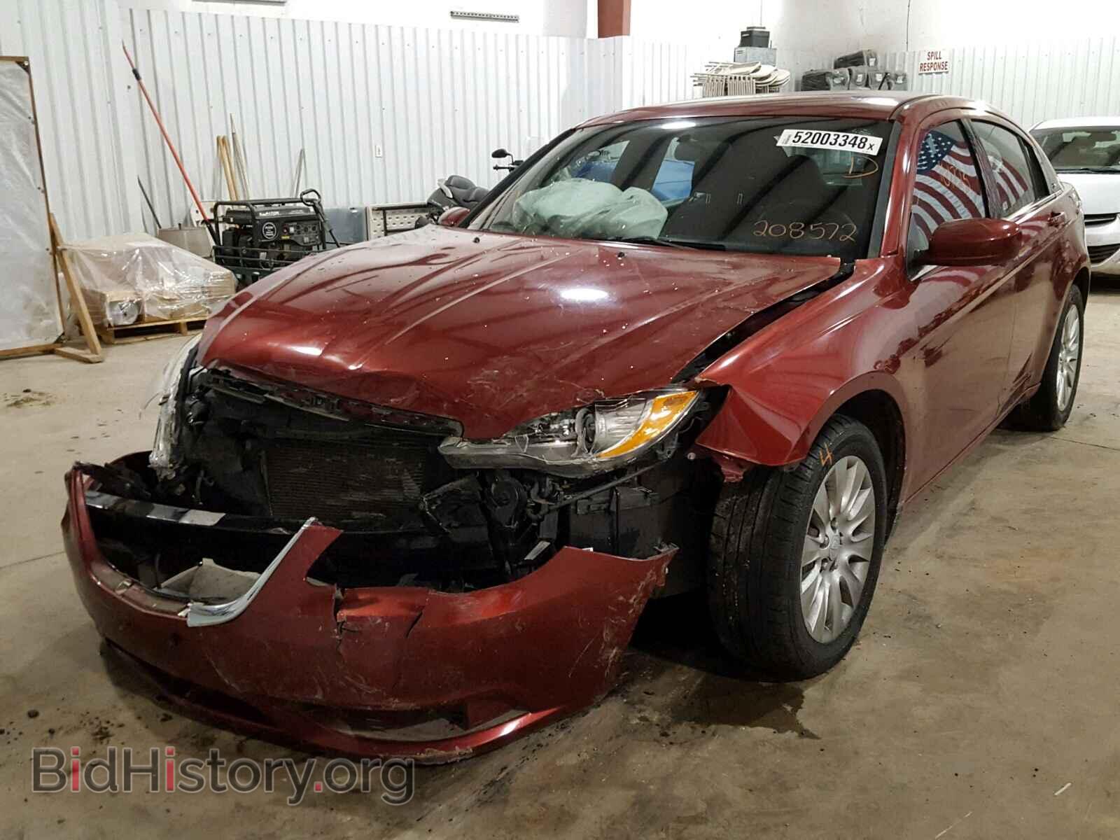 2014 CHRYSLER 200 - VIN: 1C3CCBAB0EN208572 - Фото 2