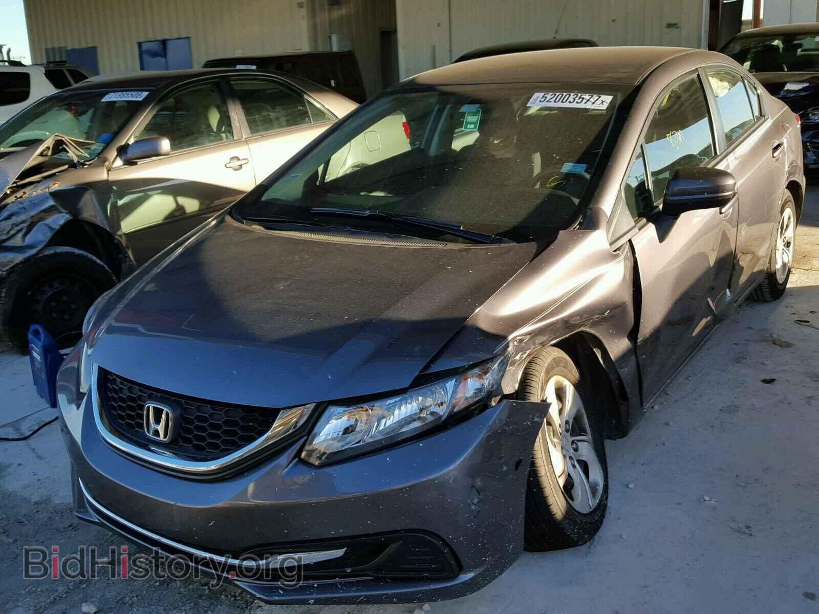 2014 HONDA CIVIC - VIN: 19XFB2F58EE013645 - Фото 2