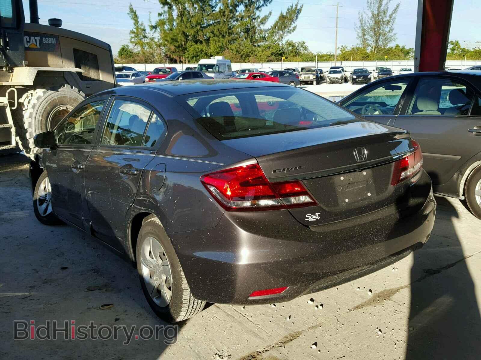 2014 HONDA CIVIC - VIN: 19XFB2F58EE013645 - Фото 3