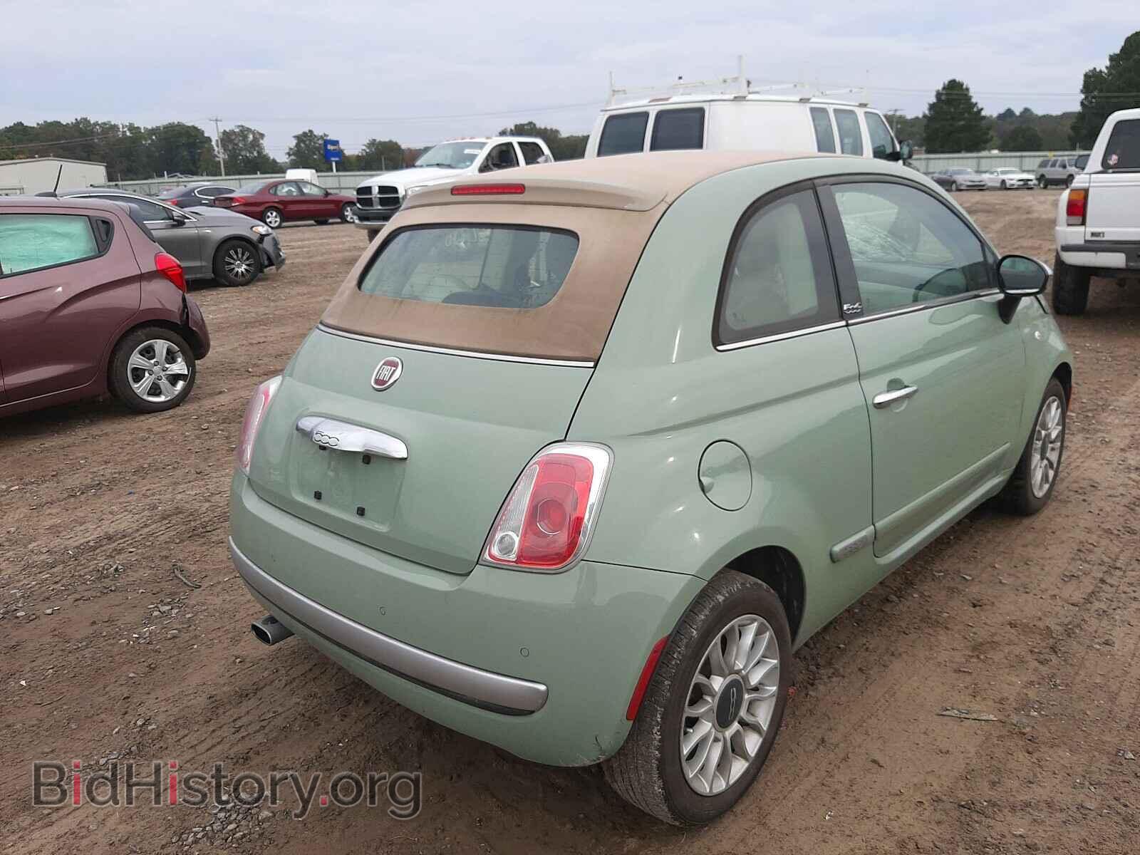 2013 FIAT 500 - VIN: 3C3CFFER1DT748694 - Фото 4