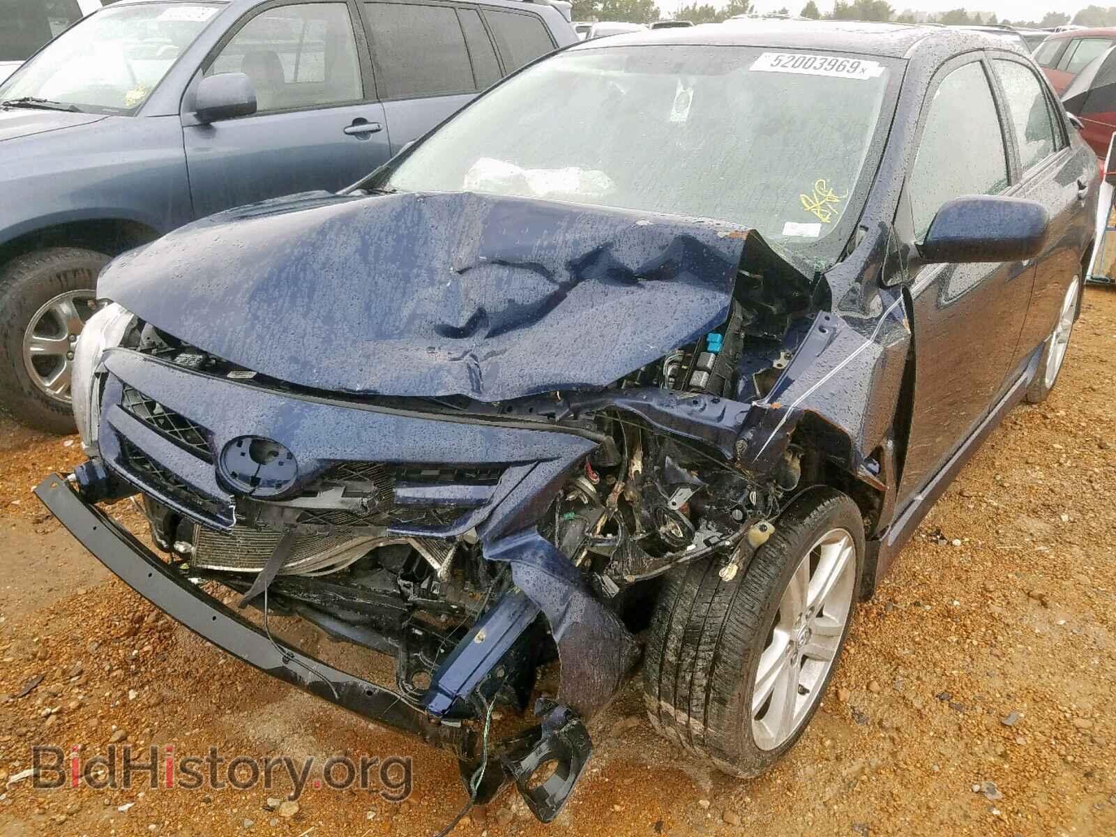 2013 TOYOTA COROLLA BA - VIN: 2T1BU4EE5DC060361 - Фото 2