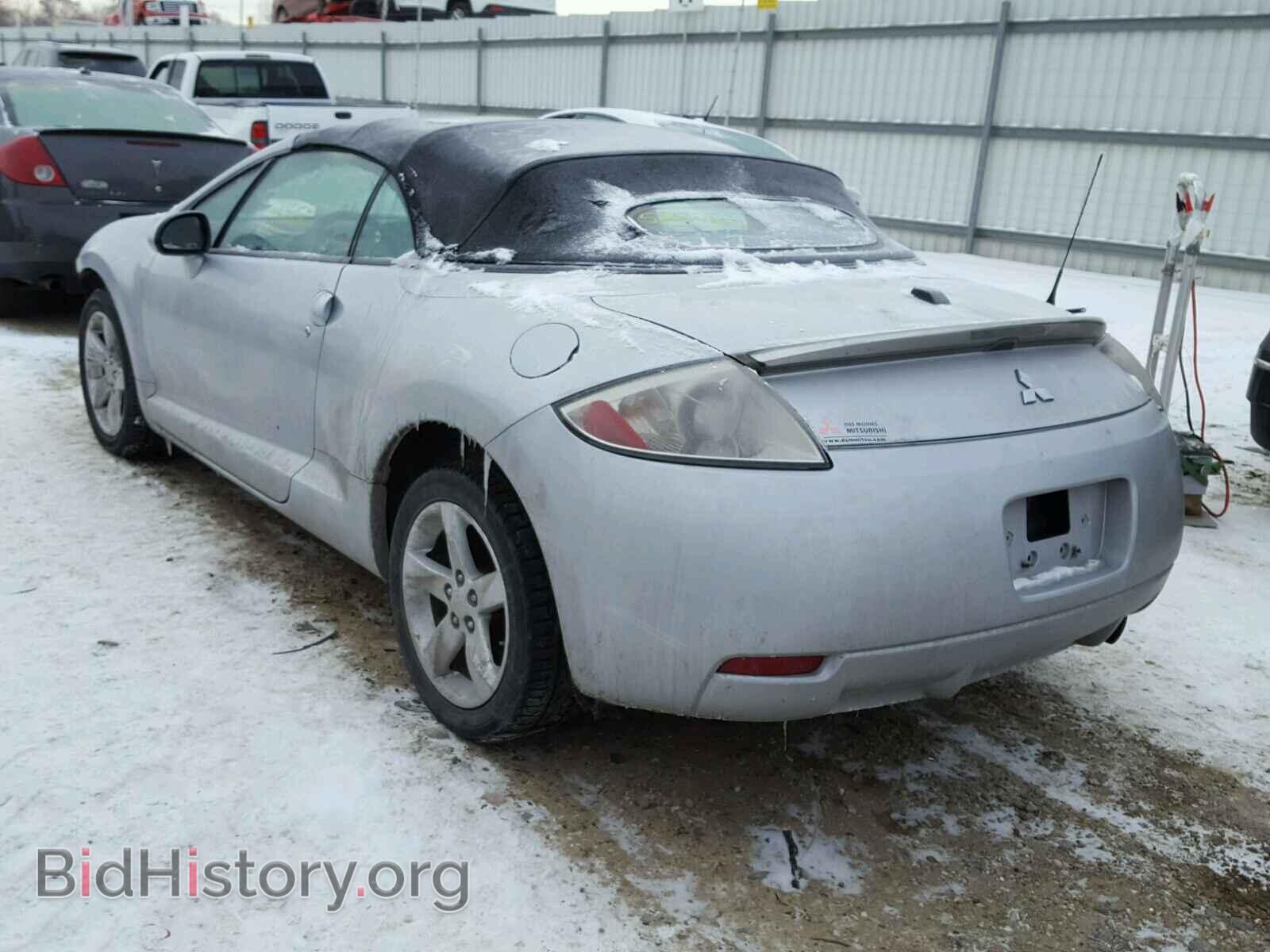 2008 MITSUBISHI ECLIPSE - VIN: 4A3AL25F78E004207 - Фото 3
