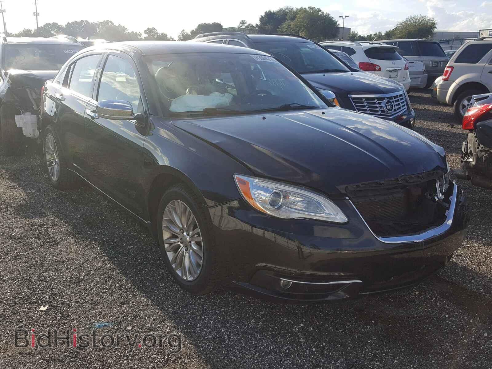 Фотография 1C3CCBCB3CN172113 - CHRYSLER 200 2012