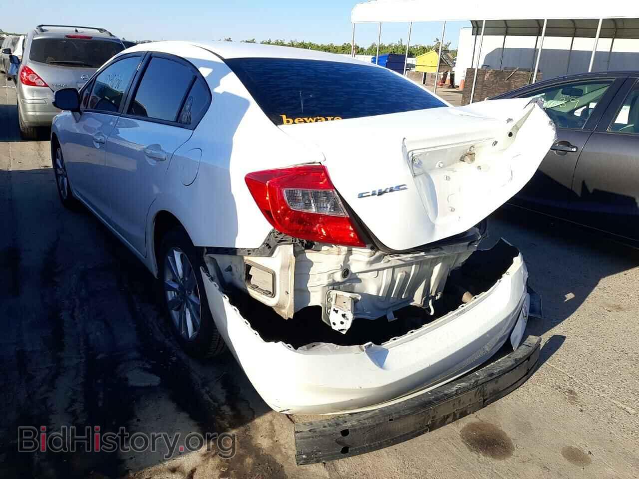 2012 HONDA CIVIC - VIN: 19XFB2F83CE377852 - Фото 3