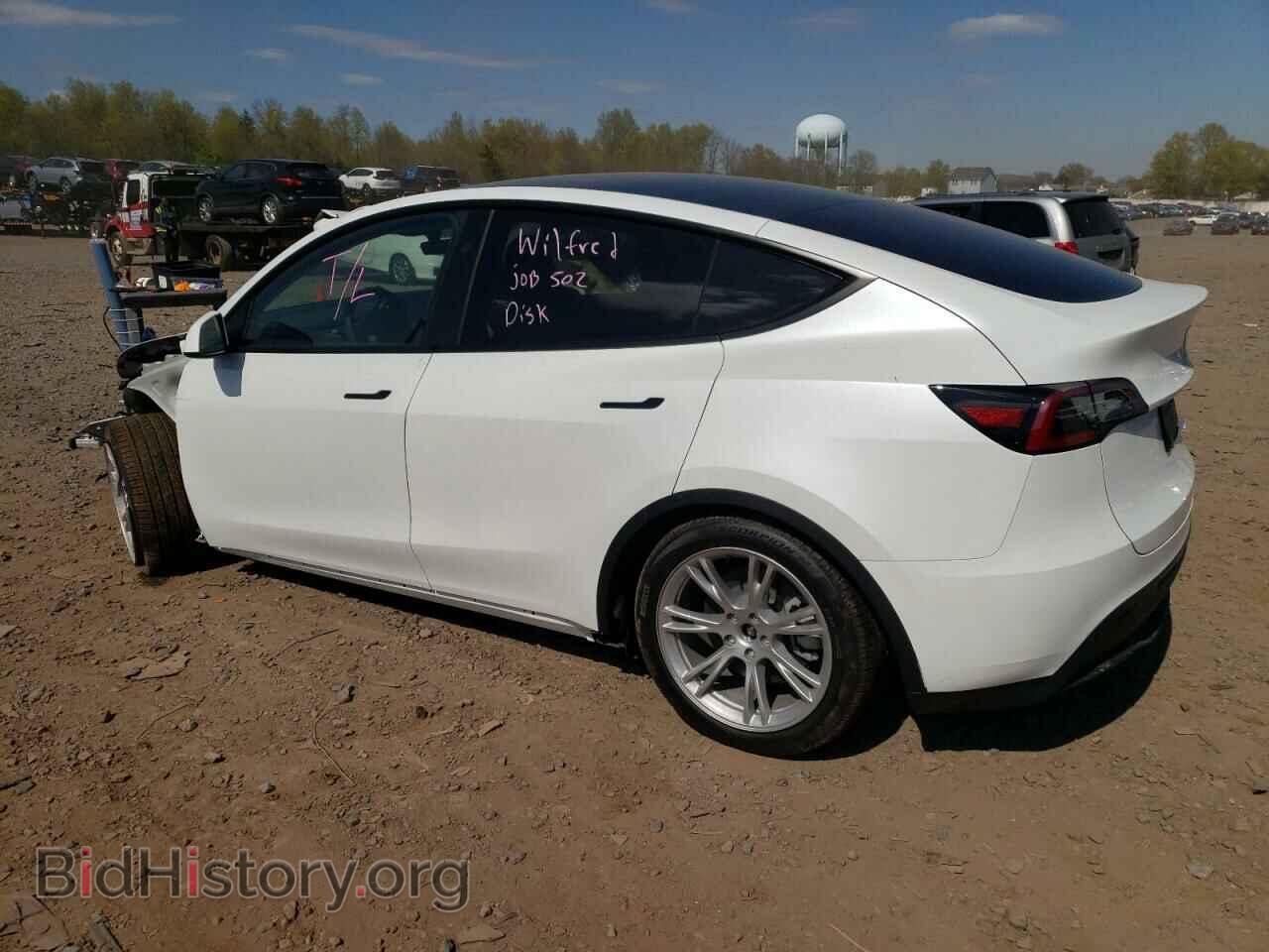 2024 TESLA MODEL Y - VIN: 7SAYGDEE4RA259812 - Фото 2