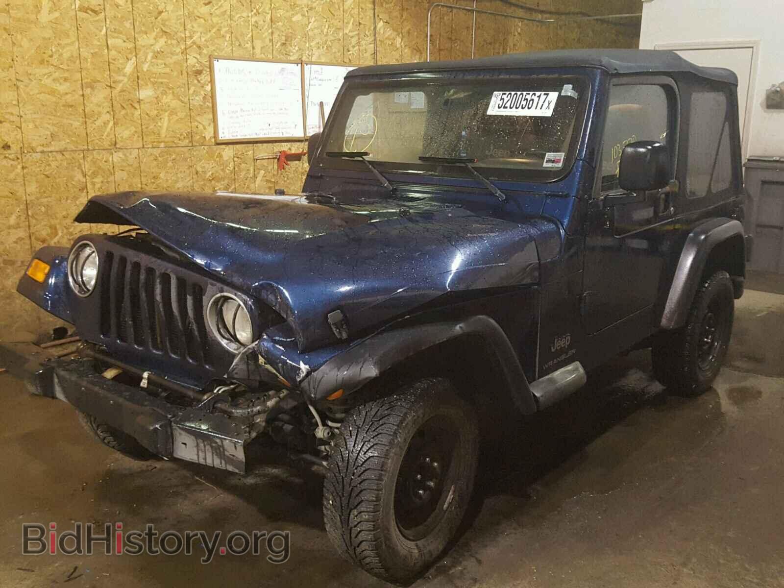 2003 JEEP WRANGLER - VIN: 1J4FA29133P316531 - Фото 2