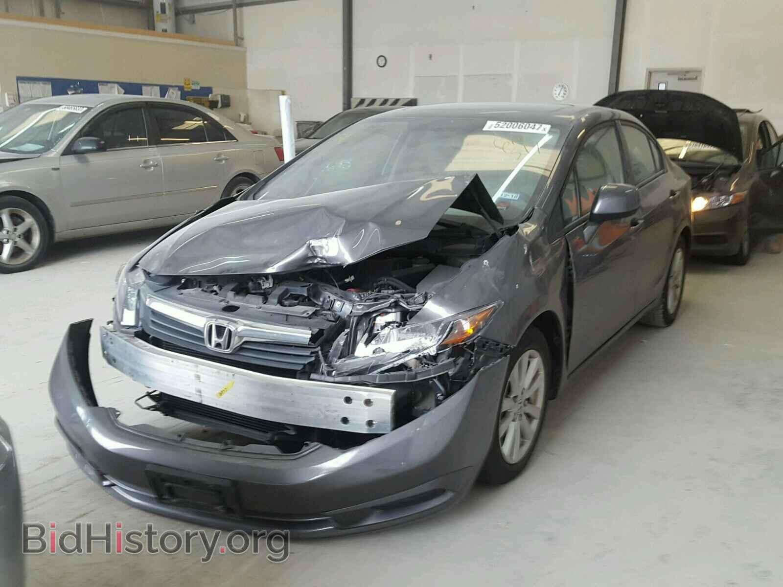 2012 HONDA CIVIC - VIN: 2HGFB2F88CH610517 - Фото 2