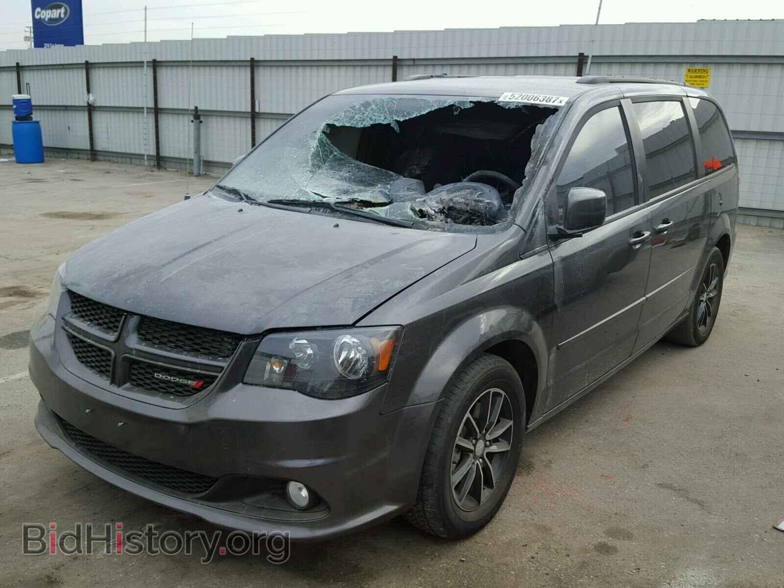 2016 DODGE CARAVAN - VIN: 2C4RDGEG2GR278554 - Фото 2
