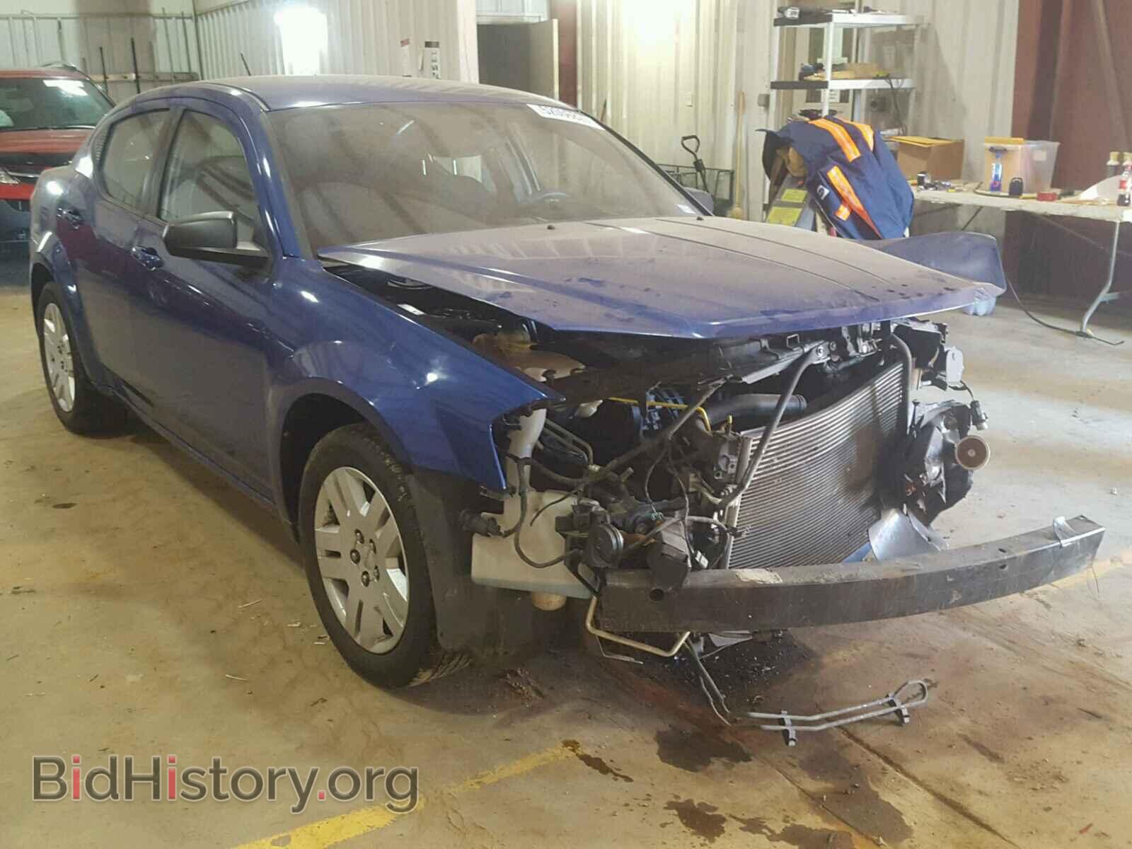 Фотография 1C3CDZAB2DN529601 - DODGE AVENGER 2013
