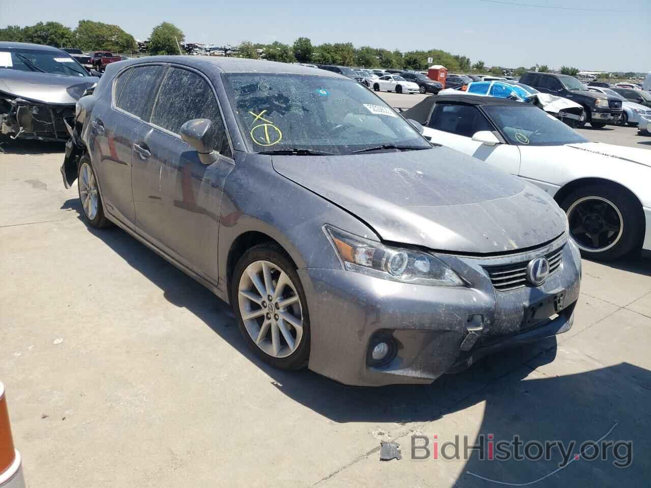 Photo JTHKD5BH3C2078096 - LEXUS CT 200 2012