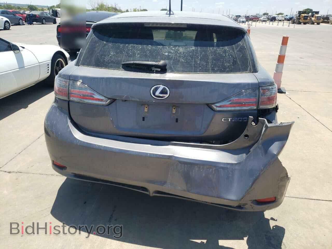 2012 LEXUS CT 200 - VIN: JTHKD5BH3C2078096 - Фото 9