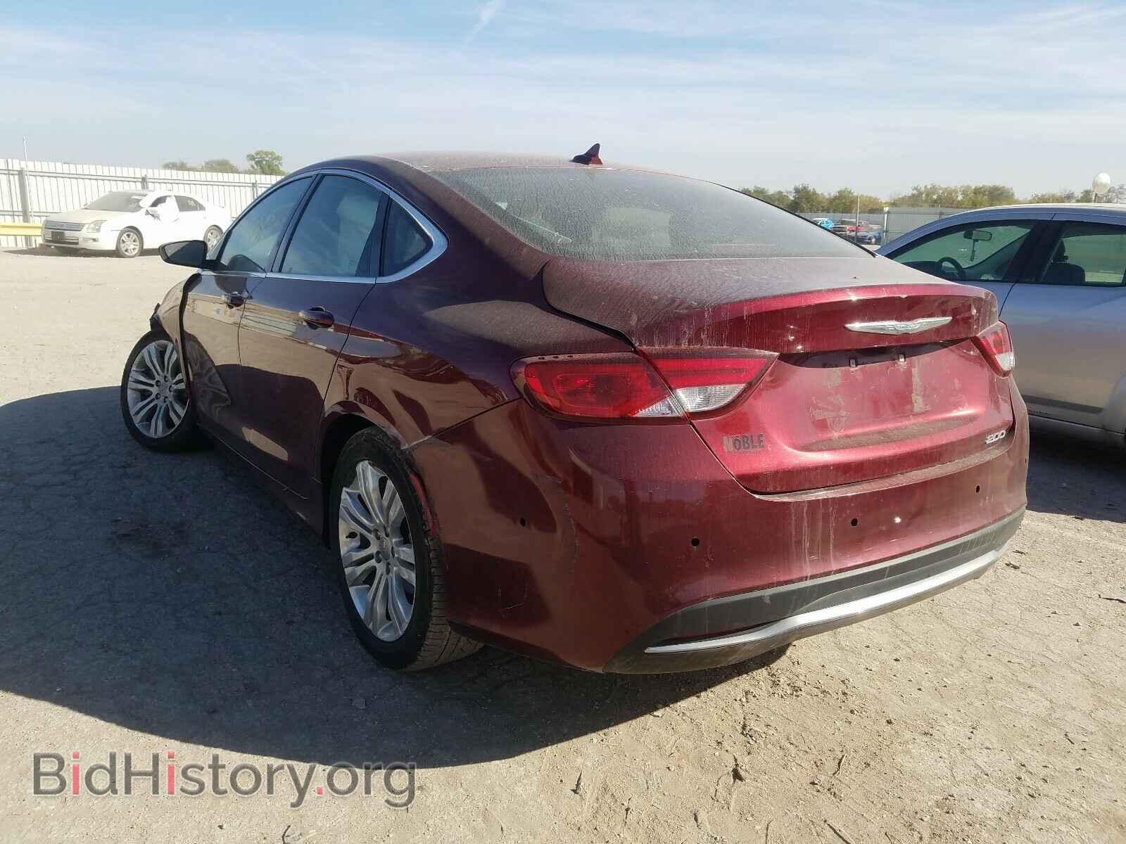 2016 CHRYSLER 200 - VIN: 1C3CCCAB3GN118566 - Фото 3