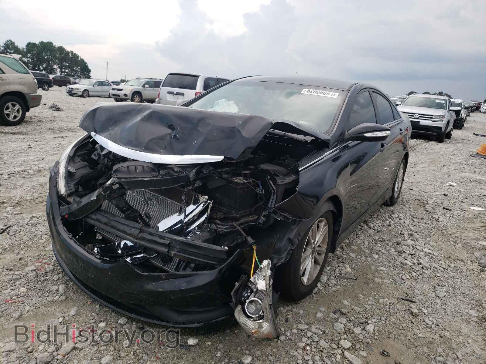2014 HYUNDAI SONATA - VIN: 5NPEB4AC3EH833270 - Фото 2