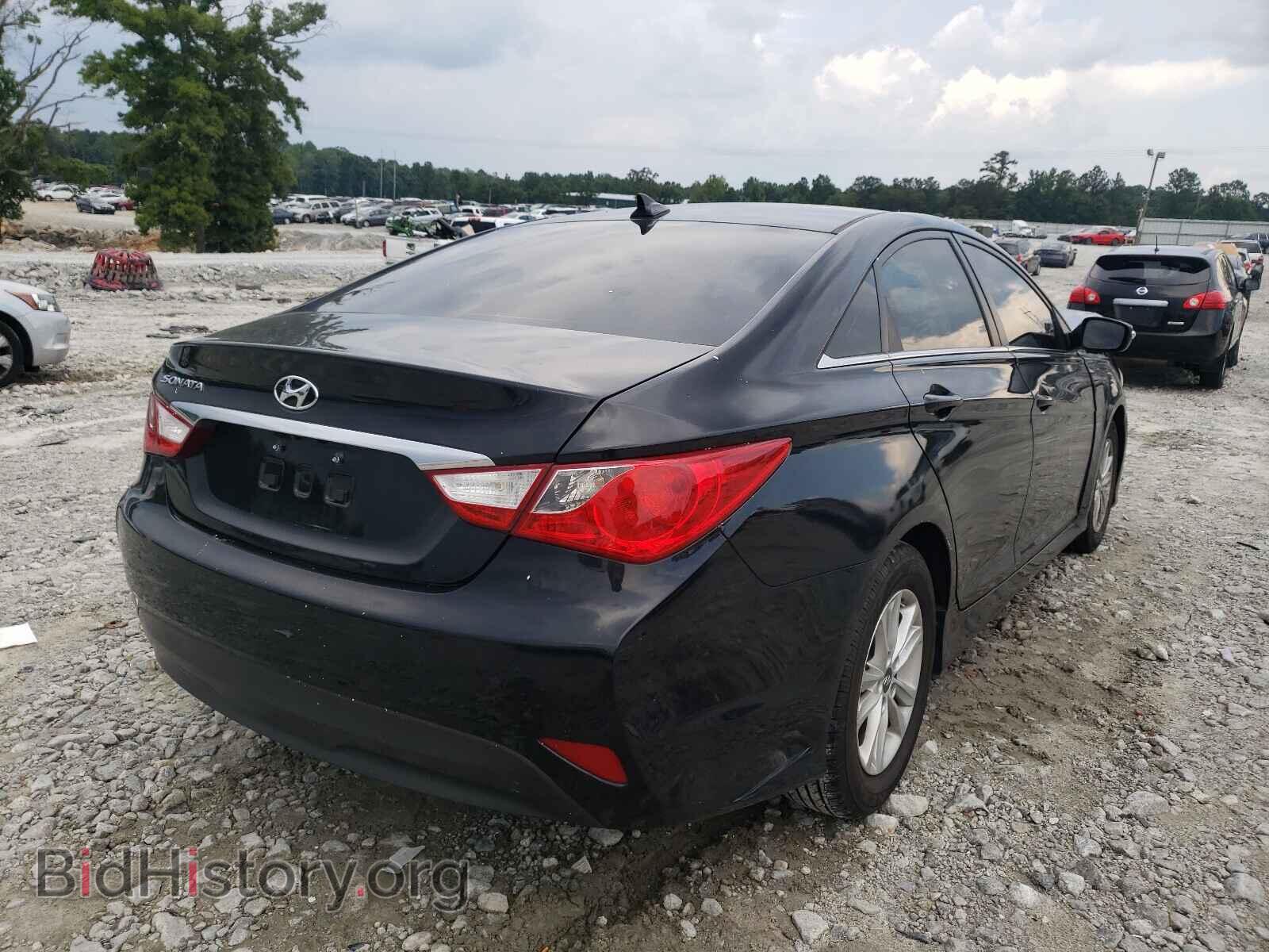 2014 HYUNDAI SONATA - VIN: 5NPEB4AC3EH833270 - Фото 4