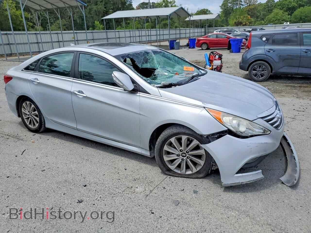 2014 HYUNDAI SONATA - VIN: 5NPEC4AC2EH882196 - Фото 4