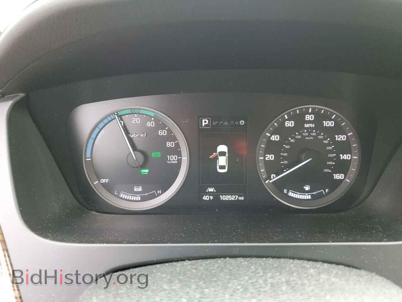 2017 HYUNDAI SONATA - VIN: KMHE34L17HA048055 - Фото 9